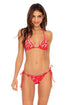 Luli Fama Corazon De Seda REVERSIBLE TRIANGLE TOP